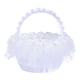 thumbnail image 4 of elegante para niña con flores de boda, mango cómodo, recipiente para dulces , de imitación decorativos para fiestas, eventos,, 4 of 5