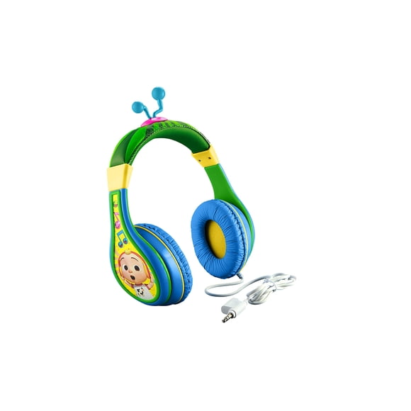 Auriculares eKids Cocomelon Wired para niños con control de volumen