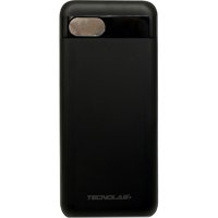 Tecnolab - Power Bank 20000Mah 22.5W Led Display + Cables Negro - Ps