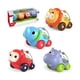 thumbnail image 1 of Juguete Set 4 Autos Sonajeros Estimulantes Animales Infantil, 1 of 4