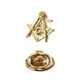 thumbnail image 3 of 2x Gemelos para Camisa de Esmoquin, Gemelos de Metal, Regalos de joyería, Gemelos para Hombre, Gemelos clásicos para Camisa de Vestir, Abuelo Dorado, 3 of 5