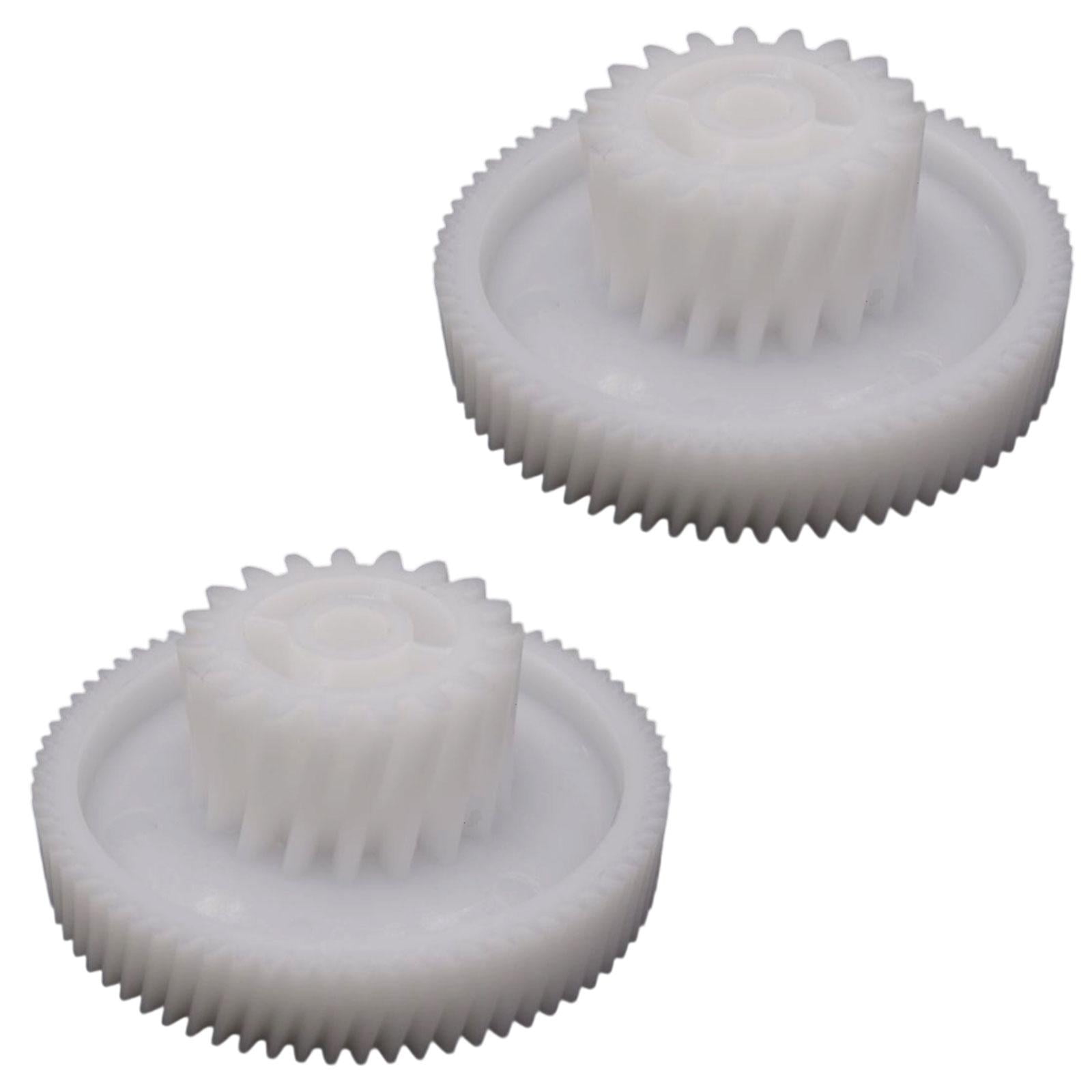 Bothyi - 2x Engranaje Para Picadora De Carne 74/19 Dientes Engranaje Para Picadora De Carne Comercial