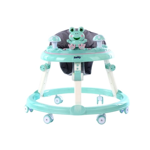 Babyluna - Andador Y Gimnasio Con Bandeja De Juego Y Música Verde