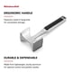 thumbnail image 2 of Ablandador de carne KitchenAid Gourmet, varios lados, negro, 2 of 8