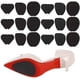 thumbnail image 1 of 18 pares de almohadillas antideslizantes para zapatos, pegatinas autoadhesivas para zapatos, almohadillas para zapatos, protector de suela para zapatos de mujer, reducción de ruido para tacones altos., 1 of 7