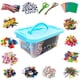 thumbnail image 4 of Kit De Suministros Para Artes Y Manualidades Para 100 Botones De Parche Con Letras De Palito De Helado, 4 of 5