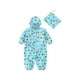 thumbnail image 4 of Traje De Lluvia De Dibujos Animados Para Niños Pequeños Para La Limpieza De La Casa, Jardinería, Aprendizaje De Cerámica, Azul M, 4 of 5