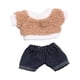 thumbnail image 1 of Mini Conjunto De Ropa Para Muñecas De 17cm Y 6 Pulgadas, Disfraz, Ropa Bonita Para Muñecas De 5, 6, 7 Y 8 Años, Color Marrón, 1 of 3