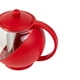 thumbnail image 3 of Tetera Con Filtro 1,25 Lt Vidrio Secret de Gourmet rojo Tamano Unico, 3 of 3