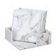thumbnail image 3 of Elegante Posavasos De Mármol A Prueba De Ara?azos 6 Posavasos Para Bebidas Taza De Té Protector Mat Cuadrado, 3 of 5
