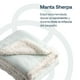 thumbnail image 2 of Manta Sherpa de Polar Celeste, 2 of 7
