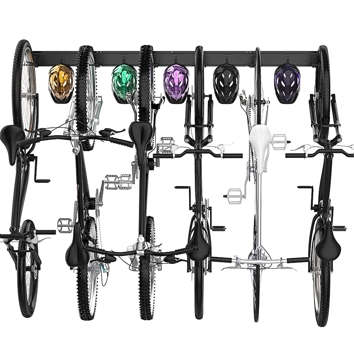Soporte Para Bicicletas Torack, 6 Estantes Y 5 Ganchos Para Garaje, 600 Libras