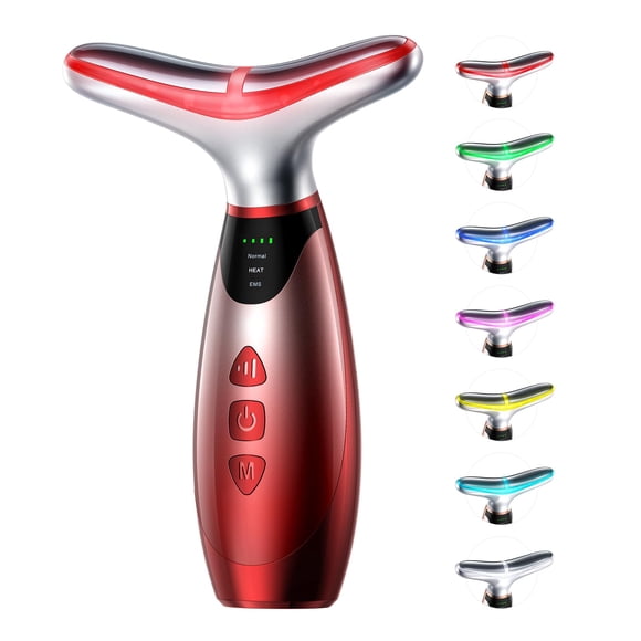 Masajeador facial Pedete con 7 colores y terapia de luz roja