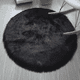 thumbnail image 1 of Alfombra Redonda Peluda 120x120cm Living Dormitorio, 1 of 3