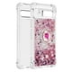 thumbnail image 2 of Funda Para Google Pixel 7a Con Brillo Líquido, Protección Completa Y Soporte De Anillo Giratorio, 2 of 4