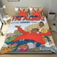 thumbnail image 1 of Fat Albert y los Niños Cosby Conjunto de sábanas temático, trío de piezas, cómodo y amigable con la piel, diseño único, regalo de decoración para el hogar para familiares, amigos y fans,135cm *200cm, 1 of 6