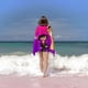 thumbnail image 2 of Penny Toalla de playa de secado rápido con diseño temático, regalo para mujeres y niñas, ideal para cumpleaños, fans, amantes de la música, uso en la playa o al aire libre, 78 × 150 cm, 2 of 6