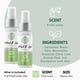 thumbnail image 2 of Spray de baño Mist N' Go Fresh, eliminador de olores de lino, 60 ml, 2 unidades, 2 of 7