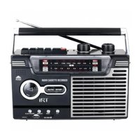 Irt - Radio Cassette Bluetooth Aux Usb Fm Am Sw Vintage Record