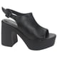 thumbnail image 1 of Sandalia Via Marte Mujer 23-11101 Preto Casual, 1 of 5