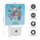 thumbnail image 2 of Harvey Beaks Luz nocturna LED con sensor de anochecer a amanecer para dormitorio, baño, pasillo, escaleras - Lámpara LED nocturna de enchufe, 0.5W - 1 pieza, 2 of 6