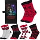 thumbnail image 1 of Calcetines redondos Stranger Things para mujeres y adolescentes, tallas 35-40, paquete de 5, 1 of 3