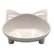 thumbnail image 2 of Lindo Tazón De Fuente De Agua Con Forma De Orejas De Gato Para Mascotas, Cuenco Ancho Antideslizante, Blanco, 2 of 5