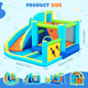 thumbnail image 2 of Brincolín Inflable Con Resbaladilla, 3.6x2m, Jardín Y Parque, 2 of 10
