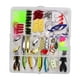 thumbnail image 5 of Señuelos de pesca Cebos Aparejos de accesorios de pesca que incluye Crankbaits, anzuelos, gusanos, caja de aparejos y señuelos de equipo de pesca blanco, 5 of 5