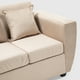 thumbnail image 5 of Living Kansas 3 cuerpos + 2 Pouf Felpa Beige, 5 of 7