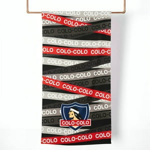 Mashini - Toalla De Playa Microfibra Colo-Colo Líneas