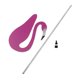 thumbnail image 1 of Swirl Bird Flamingo Wind Chimes Para El Banquete De Boda Del Patio Trasero Al Aire Libre Rosa Rojo, 1 of 5