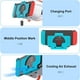 thumbnail image 5 of Auriculares VR para Nintendo Switch y Switch OLED, con lentes HD ajustables, cómoda correa para la cabeza, Labo VR Kit Gafas 3D para Switch Accesorios-Blanco y azul, 5 of 7