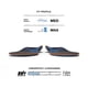 thumbnail image 2 of Cojín para correr con plantilla Superfeet Medium Arch Riviera, 2 of 5