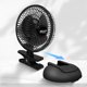 thumbnail image 2 of Pinza personal para escritorio Fan Comfort Zone CZ6XMBK, 15 cm, 2 velocidades, 2 of 9
