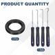 thumbnail image 3 of 2Pack Sello de Aceite, 30x45x7mm TC Caucho Nitrilo Doble Labio Cubierta con Kit de Ganchos, 3 of 7