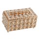 thumbnail image 5 of La Caja De Pa?uelos De Cristal De Lujo Cubre El Organizador Del Soporte De Papel De La Servilleta De Oro, 5 of 5