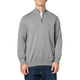 thumbnail image 1 of Jersey Tommy Hilfiger para hombre, algodón, cierre en cuarto, color gris, 1 of 3