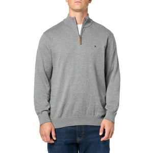 Jersey Tommy Hilfiger De Algodón Con Cremallera Y Manga Larga Para Hombre