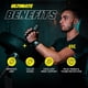 thumbnail image 4 of Guantes de levantamiento de pesas, aptos para deportes activos, ventilados, con muñequeras, 4 of 9