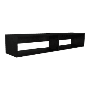Fmfurniture - Repisa Flotente Tv 65"" Negro