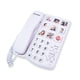 thumbnail image 1 of Teléfono fijo Excelltel Big Button para personas mayores EX-LD-858HF, 1 of 6