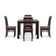thumbnail image 4 of Comedor Ñuble Cuadrado 95X95 Cm Con 4 Sillas Chocolate, 4 of 13