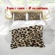 thumbnail image 1 of 3pcs Fashionable Wild Leopard Print Bedding Set Soft \u2013 Ideal Choice as a Gift to Family & Friends or Holiday Party Decor (1+2), 1 of 5