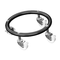 Ioensy - Soporte Para Tanque De Gas, Base Móvil Multiusos Para Cilindros De Gas Para Manipulación En Almacén, Color Negro