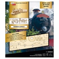 Insight - Harry Potter Hogwarts Express Libro Y Modelo Armable Madera