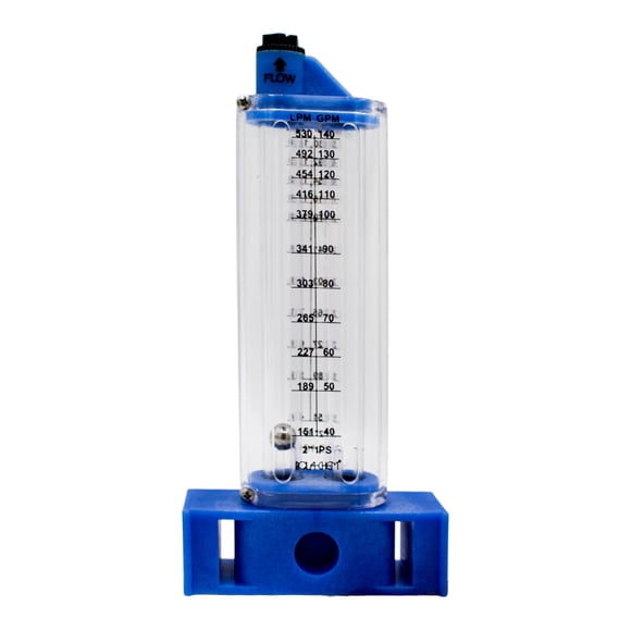 Medidor de Caudal Rola-Chem 2" PVC 40–140 GPM Montaje Vertical