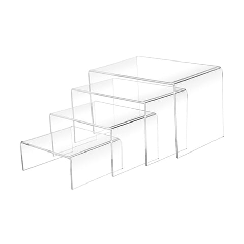 Magideal - Elevador De Exhibición Acrílico, Estante De Exhibición Coleccionable, Juego Elevador De Acrílico Transparente Para Gafas, Venta Al Por Menor/Tienda De