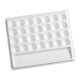 thumbnail image 1 of Paleta De Pintura Blanca De 28 Wells Art Supplies Para Artistas Profesionales De La Pintura, Sin Tapa, 1 of 5