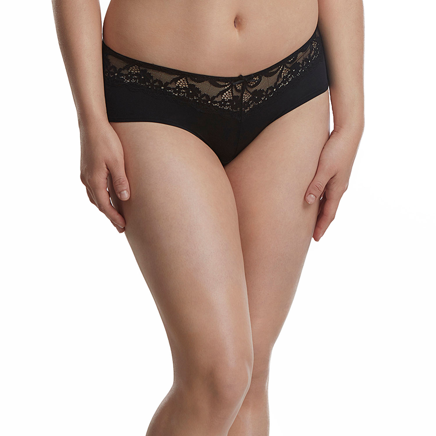 Pantaleta Blonda Flores Mujer 11887-2